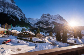 Atemberaubende Sicht auf Eiger Nordwand